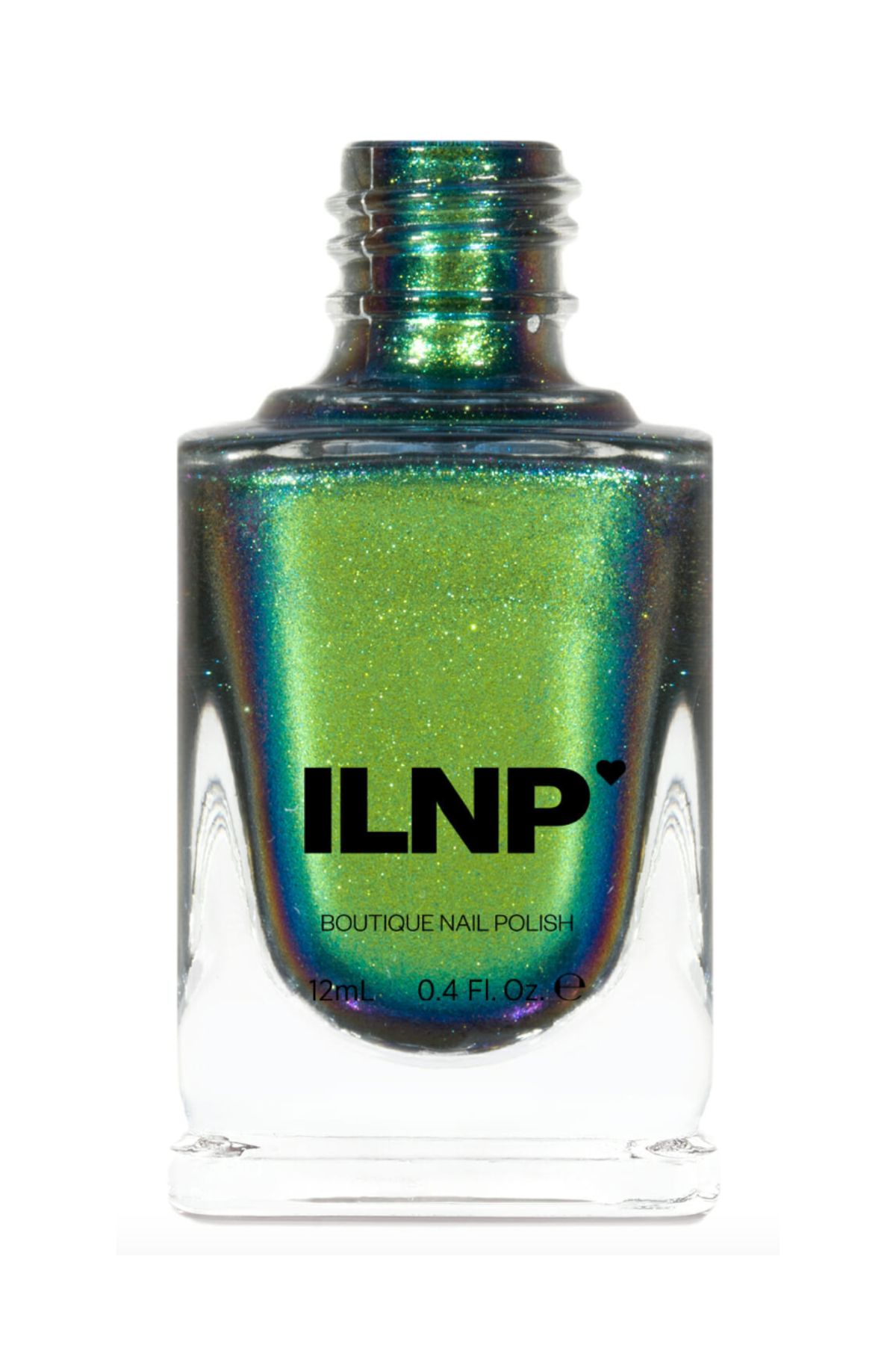 green chrome nail polish