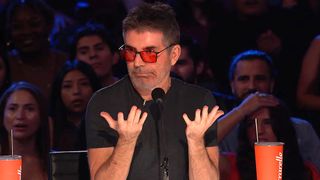 Simon Cowell is shown on America's Got Talent Season 21.