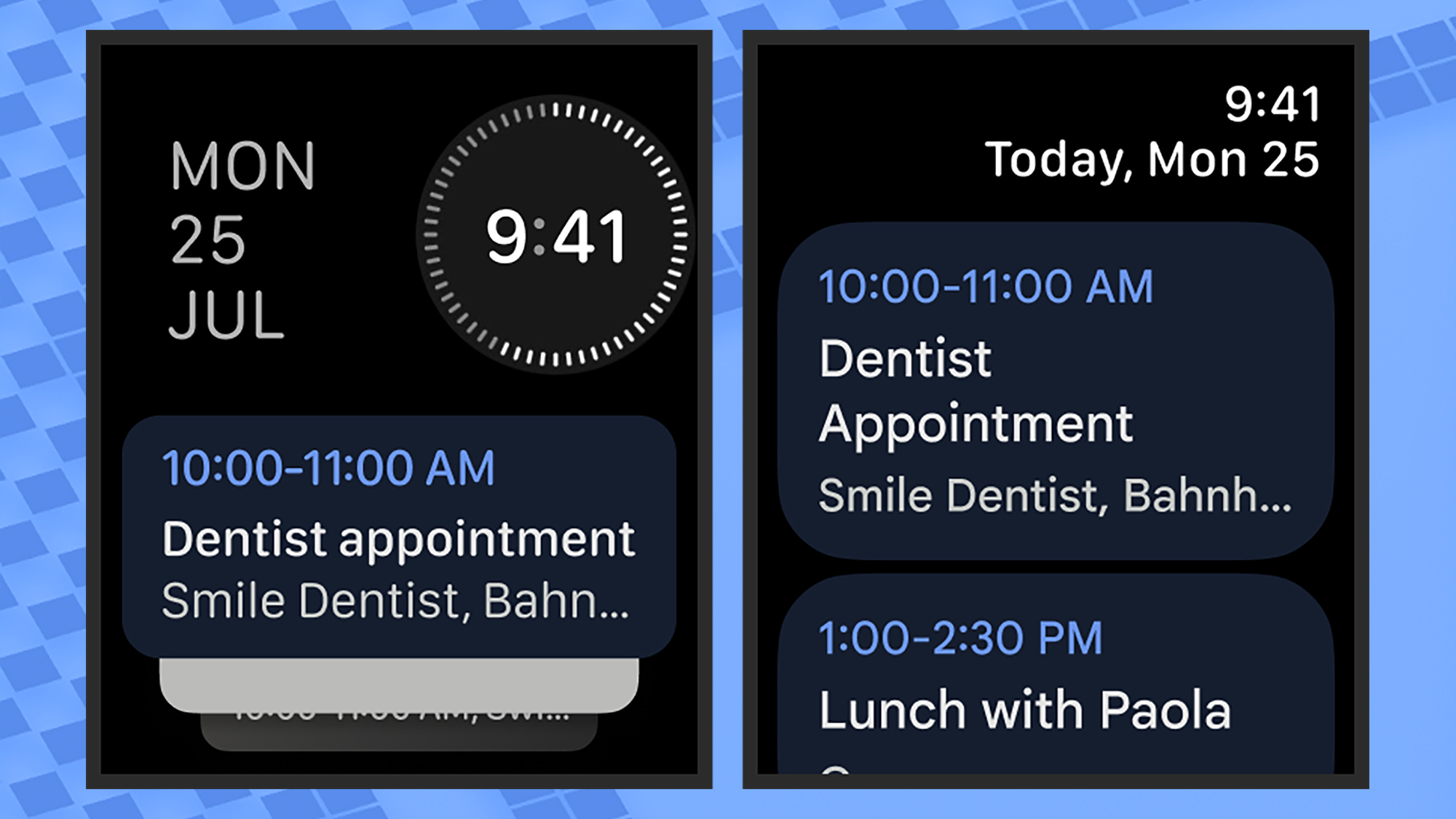 Google Calendar for watchOS