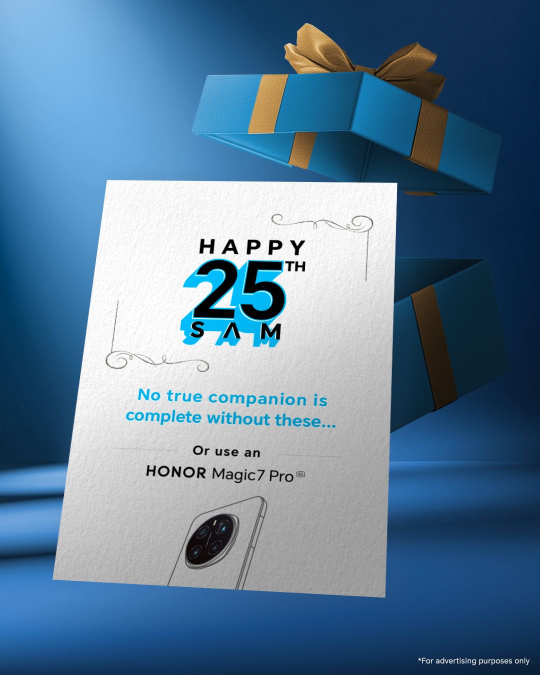 Promo material for the Honor Magic 7 Pro