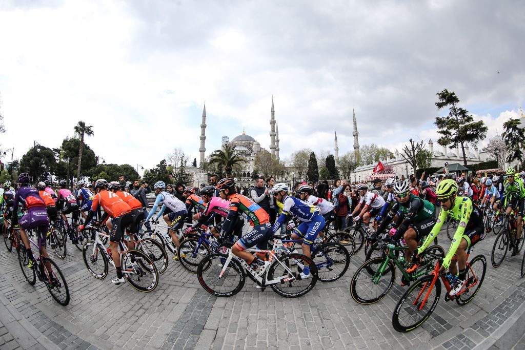 Stage 1 of the Presidential Tour of Turkey started under grey skies