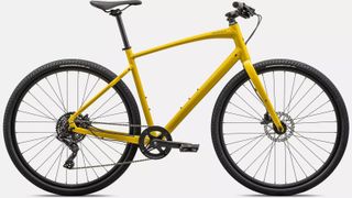 specialized sirrus X 2.0 hybrid bike in yellow 