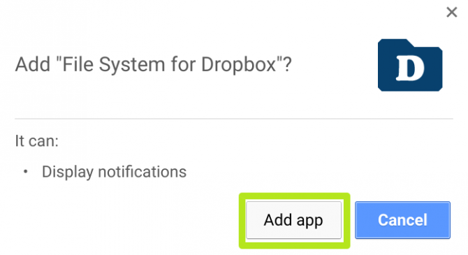 install dropbox chromebook