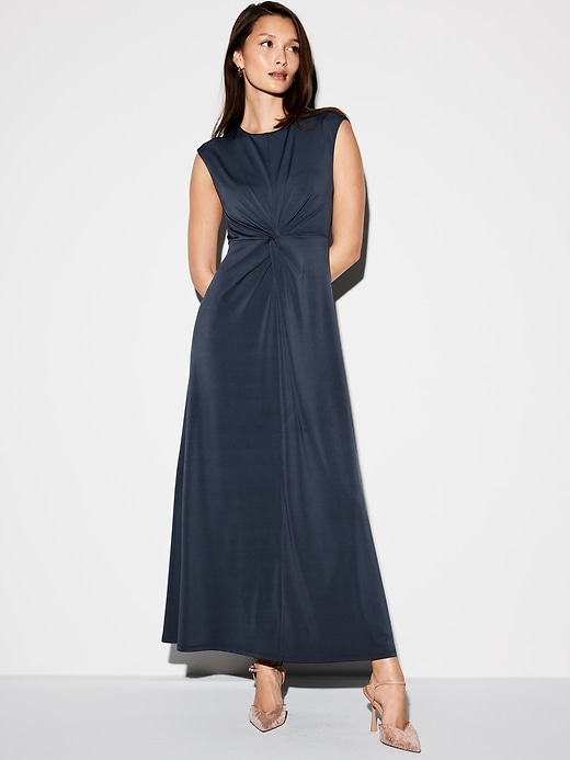 The Occasion by Old Navy Twist-Front Maxi Dress