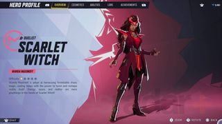 Marvel Rivals characters heroes Scarlet Witch