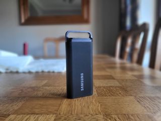 Samsung T5 Evo portable SSD during our tests