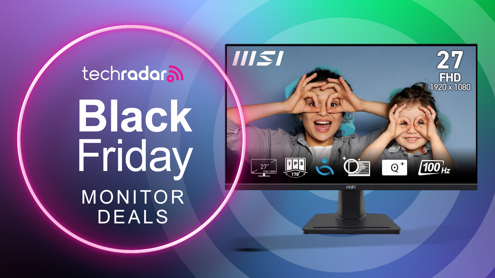 MSI PRO MP275 27 Inch Full HD Office Monitor black friday