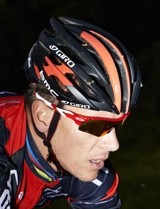 Philippe Gilbert teamed up with BMC teammate Danilo Wyss