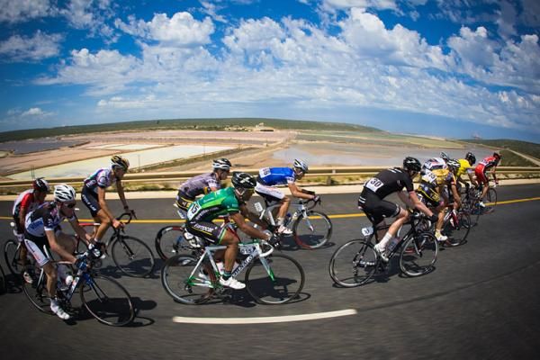 Stage winner Yohann Gene (Europcar) stayed close to the front all day.