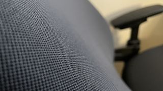 Steelcase Leap V2 office chair close up