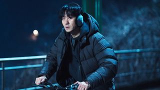 Park Hae-soo as Kim Beom-jun in "Karma" on Netflix