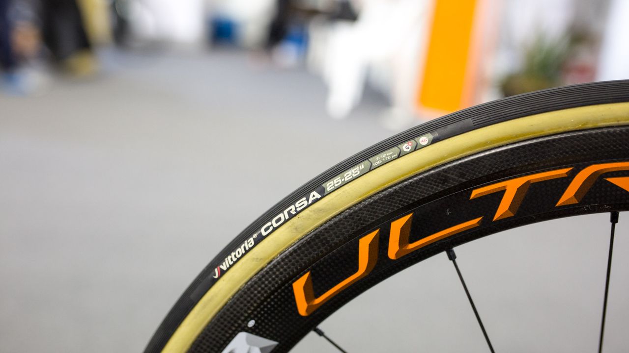 Wrapping up the Bora Ultras are 25c Vittoria tubulars