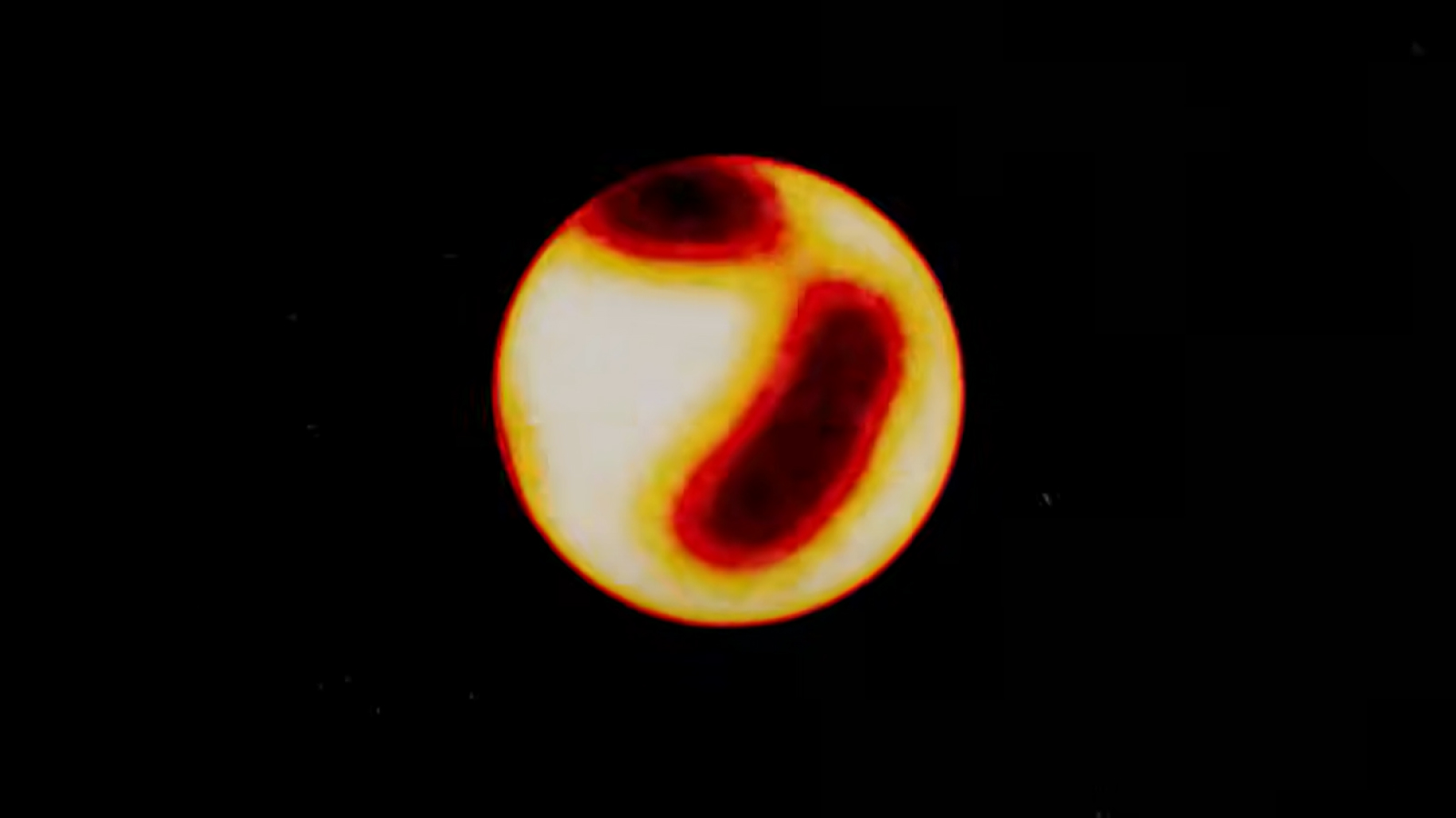 This red giant star has starspots larger than the entire sun