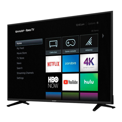 You can score $250 off this Sharp 58-inch 4K Smart UHD Roku TV right ...