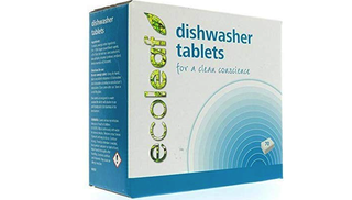 Amazon ecoleaf dishwasher tablets in a box