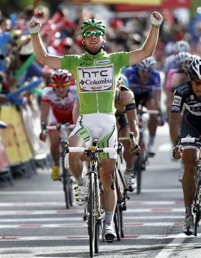 Mark Cavendish (HTC-Columbia) solidified his points classification lead.