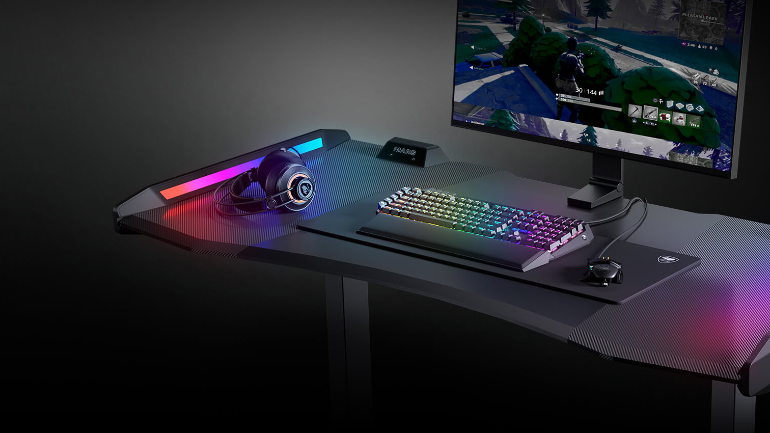 Best Gaming Desk Top Standing L Shaped And Motorized Desks Techradar