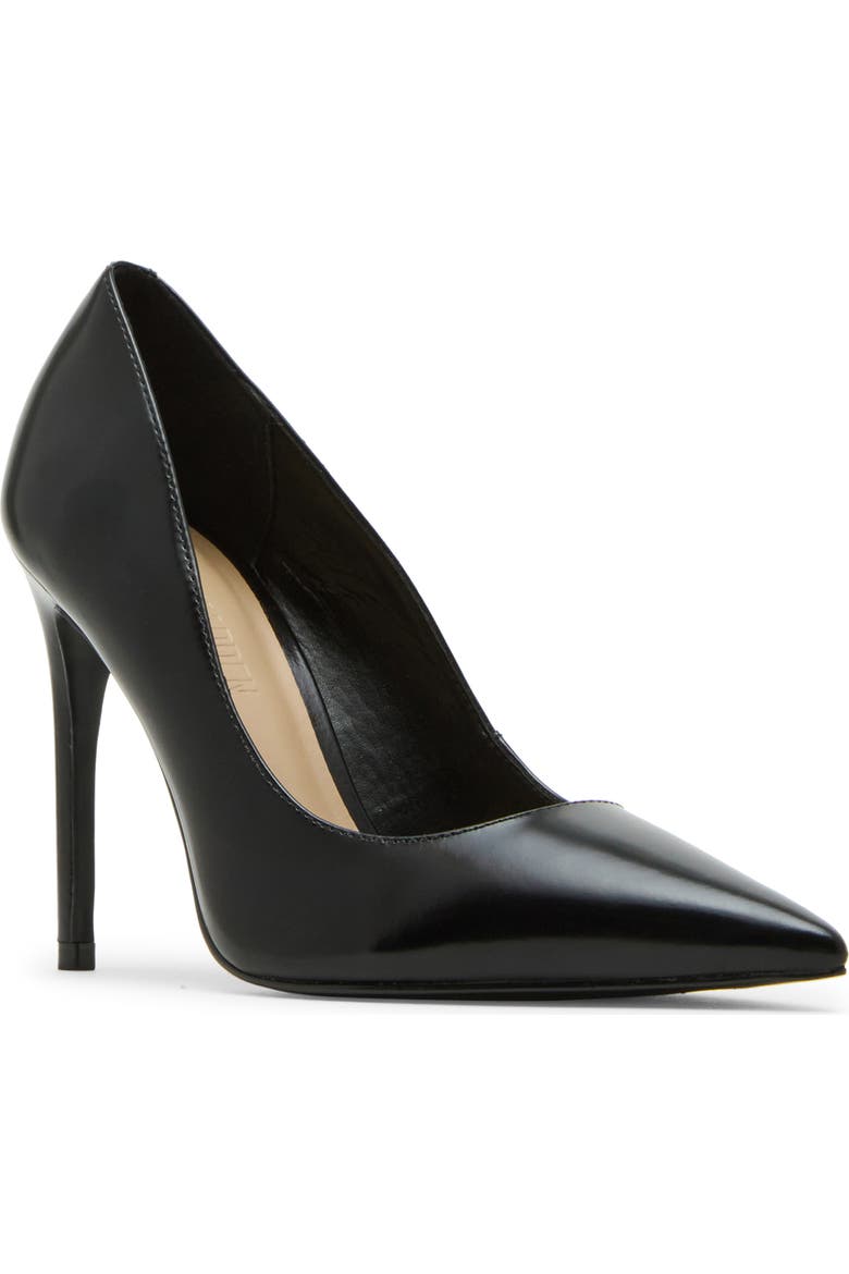 Noir Pointed Toe Pump