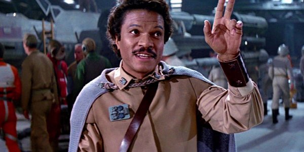 Billy Dee Williams as Lando Calrissian in Star Wars Return of the Jedi