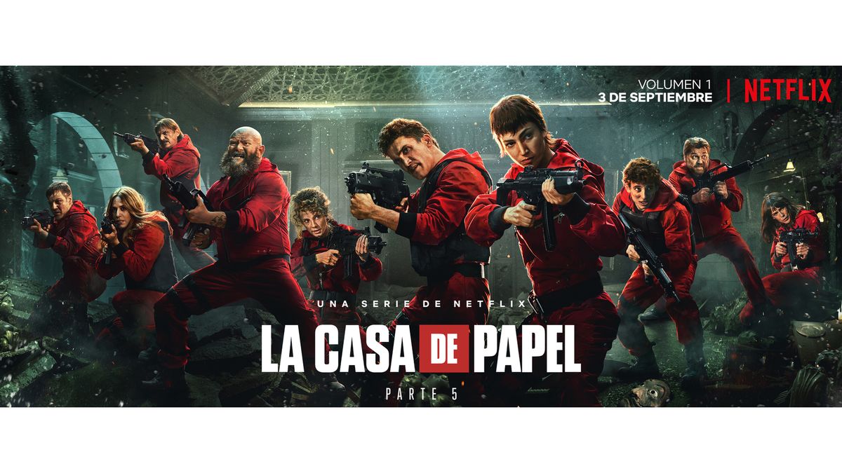 La casa de papel' pone fin al rodaje de su quinta y última temporada