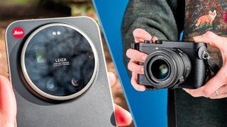 A Leica Leitzphone vs Leica Q3 Monochrom