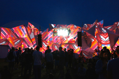 XL Video Projections at Glastonbury Festival