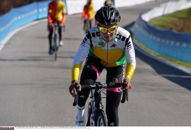A Brazilian rider out on the course
