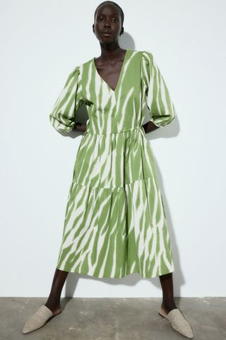 H&M Drawstring-Waist Dress