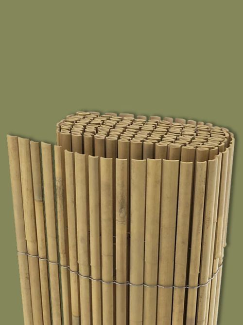 Natural Bamboo Garden Screen