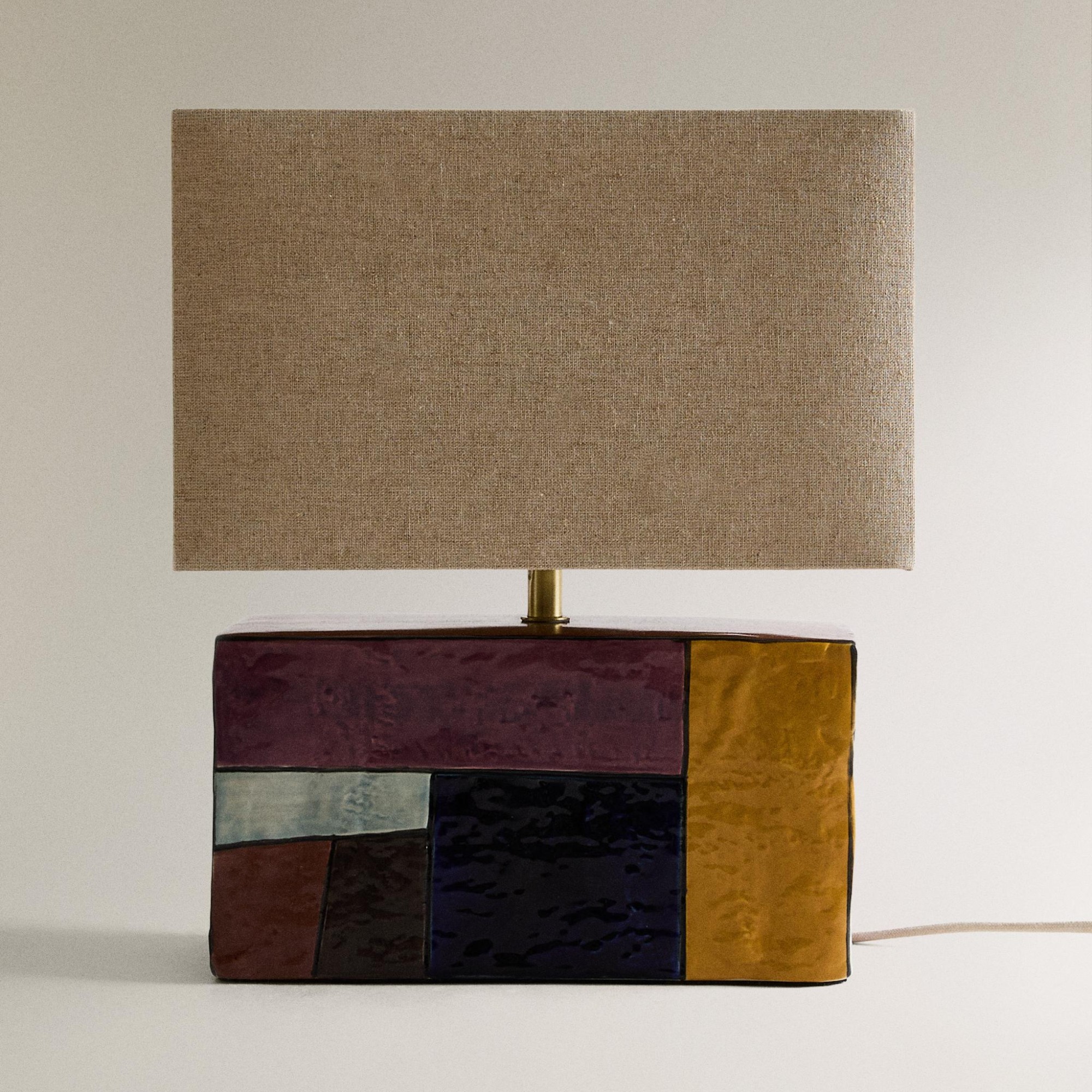 Zara Home x Collagerie TABLE LAMP WITH MOSAIC BASE