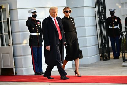 President Trump and first lady Melania Trump.