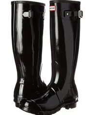 Hunter&nbsp;Original Tall Gloss Rain Boots l Was $160, Now starting at $82.50, at Zappos