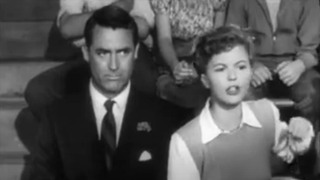 cary grant and shirley temple in the bachelor and the bobby-soxer