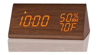 wood clock