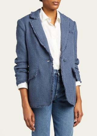 Cinq a Sept Khloe Boucle Blazer