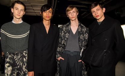 Backstage Dries Van Noten A/W 2019