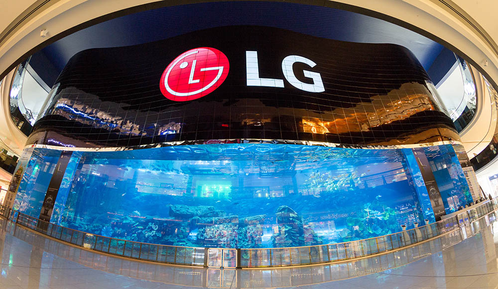 LG Unveils World’s Largest OLED Video Wall