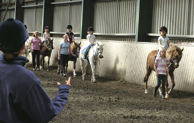 prepare for your first riding lesson