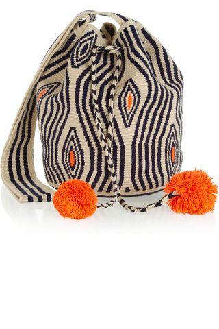 Sophie Anderson Nataly Woven Cotton Bucket Bag, £195
