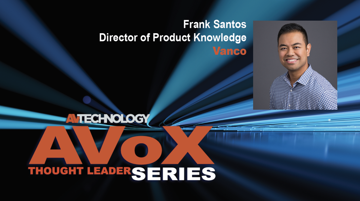 Frank Santos, Director of Product Knowledge at Vanco