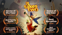 It Takes Two: $39 @ Steam
Crowned