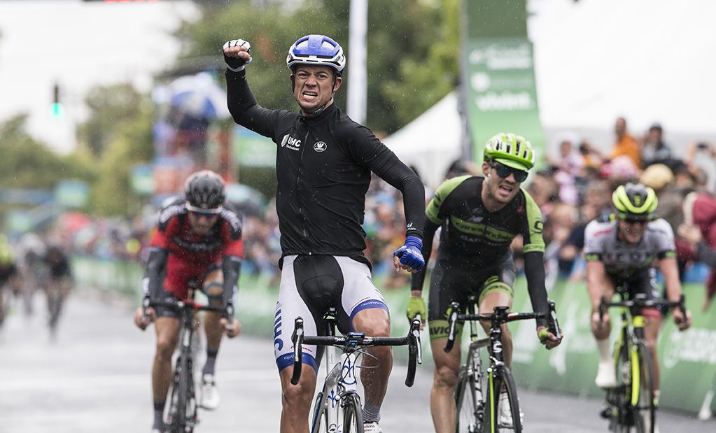 Kiel Reijnen (UnitedHealthcare Pro Cycling) wins stage 1 of the Tour of Utah