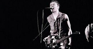 Joe Strummer plays the Lyceum with his iconic Fender Telecaster