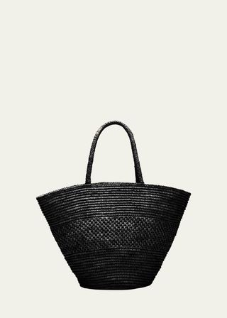 Emilie Tote Bag in Raffia