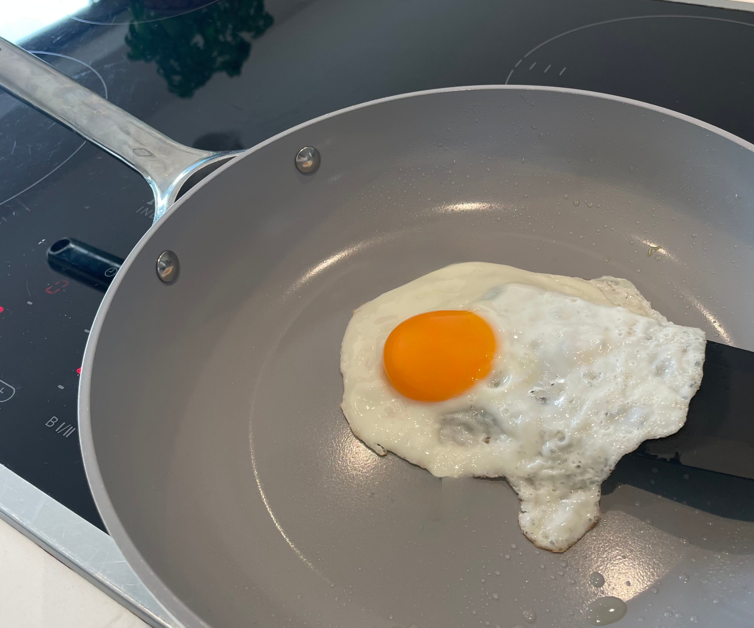 Caraway Ceramic Non-stick pan on my induction stove