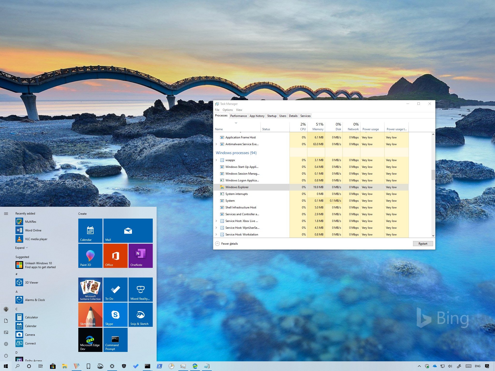 Ale het beleid Penetratie How to restart Explorer.exe to fix a frozen desktop, Start Menu, File  Explorer and more on Windows 10 | Windows Central