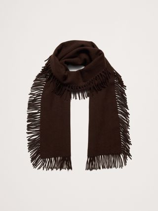 Banana Republic, Fringed Wool Scarf