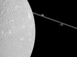 Closest Flyby of Dione