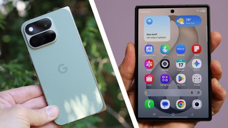 The Google Pixel 11 Pro Fold alongside the Samsung Galaxy Z Fold 8