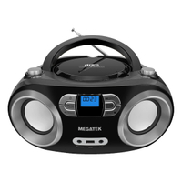 MEGATEK Portable CD Boombox